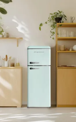 Frigidaire EF756MNT 7.5 Cu Ft Double Door Refrigerator