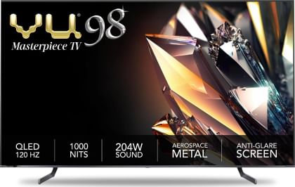 Vu Masterpiece Series 98 inch Ultra HD 4K Smart QLED TV (98QV)