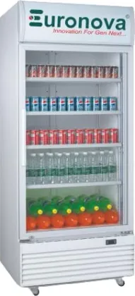 Euronova ‎EVC-550 550 L Single Glass Door Visi Cooler