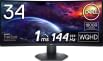 Dell S3422DWG 34 inch Ultra HD 4K Monitor