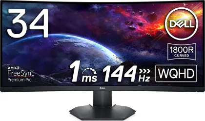 Dell S3422DWG 34 inch Ultra HD 4K Monitor
