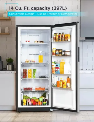 BLACK+DECKER BUC1400XS 14 Cu Ft Single Door Refrigerator