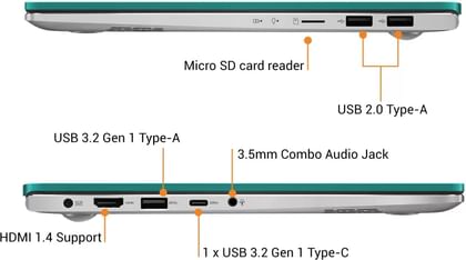 Asus M433IA-EB592TS Laptop (Ryzen 5/ 8GB/ 512GB SSD/ Win10 Home)