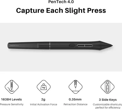 Huion Kamvas 13 Gen 3 Drawing Graphical Tablet - image 4