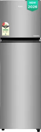 Haier HRF-3182IBNSA-P 268 L 2 Star Double Door Refrigerator