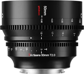7artisans 50mm T2.0 Cine Lens (E Mount)