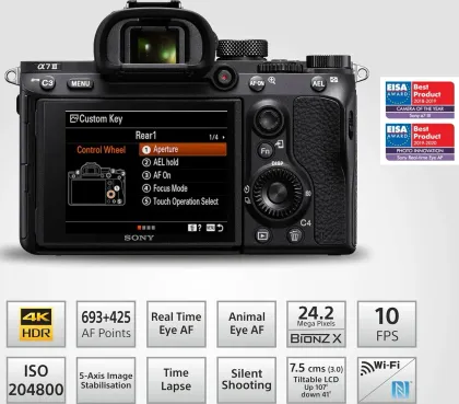 Sony a7 III 24.2MP Mirrorless Camera with FE 28-70mm F/3.5-5.6 OSS & E 90mm F2.8 Macro G OSS Lens