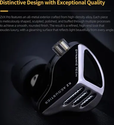 Linsoul KZ ZVX Pro Wired Earphones (Without Mic)