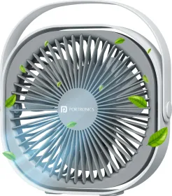 Portronics CoolCube 3 Blade Rechargeable Table Fan