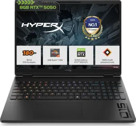 HP Hyper X Omen 15-gb0038AX Gaming Laptop (AMD Ryzen 7 260/ 24GB/ 1TB SSD/ Win11/ 8GB RTX 5050 Graph)