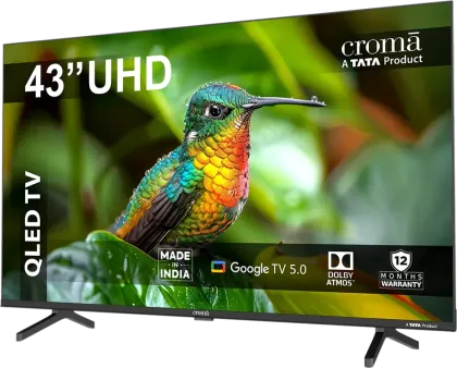 Croma CREL043UGQ024652 43 inch Ultra HD Smart QLED TV