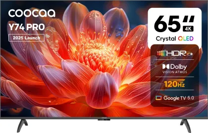 Coocaa Y74 Pro 65 inch Ultra HD 4K Smart QLED TV (65Y74 Pro)