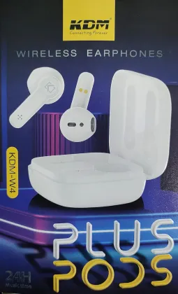 KDM-W4 Plus Pods True Wireless Earbuds