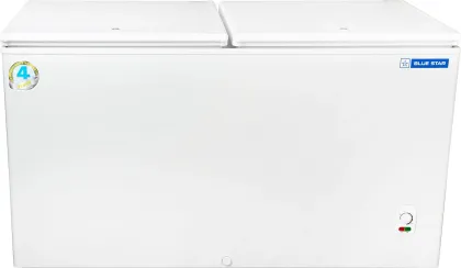 Blue Star CHFDD300MGPW 301 L Double Door Deep Freezer