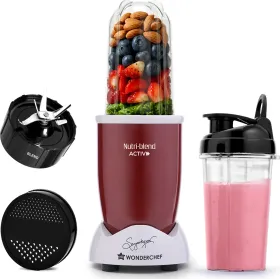 Wonderchef Nutri-Blend Activ 500W Mixer Grinder (2 Jars)