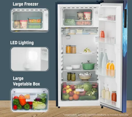 Liebherr ‎DNPlmC 2001 202 L 3 Star Single Door Refrigerator