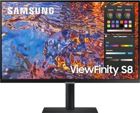 Samsung Viewfinity S8 27 inch Ultra HD 4K Monitor (LS27B800PXW)
