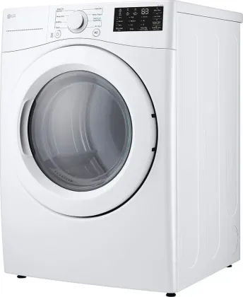 LG DLE3470W 7.4 cu ft Fully Automatic Front Load Dryer