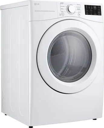 LG DLE3470W 7.4 cu ft Fully Automatic Front Load Dryer