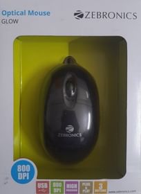 Zebronics Glow USB Wired Mouse