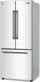 BLACK+DECKER BRF1600GIMW 16 Cu Ft French Door Refrigerator