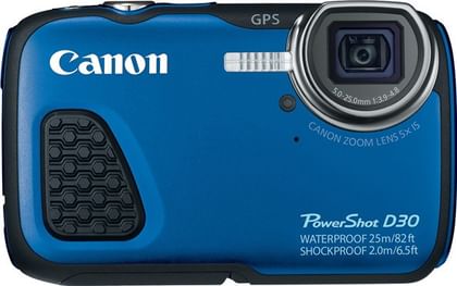 Canon PowerShot D30 12.1MP Waterproof Digital Camera
