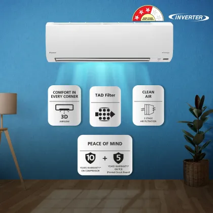 Daikin ATKL60UV16U 1.8 Ton 3 Star 2023 Inverter Split AC