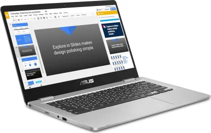 Asus Chromebook C423 C423NA-IS44F Laptop (Intel Celeron N3350/ 4GB/ 64GB eMMC/ ChromeOS)