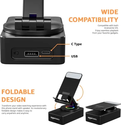 Amazon Basic ABC124 2 in 1 5W Bluetooth Speaker