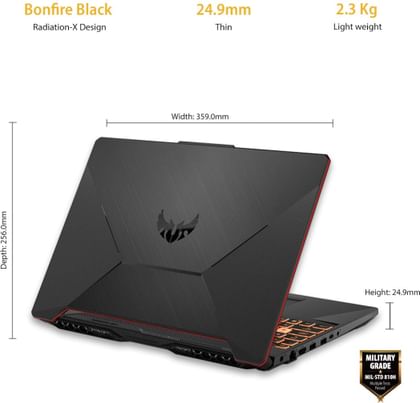 Asus TUF Gaming A15 FA506IH-AL047T Laptop (AMD Ryzen 5/ 8GB/ 512GB SSD/ Win10/ 4GB Graph)