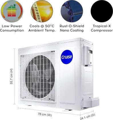 Cruise CWCVBM-VQ1D123 1 Ton 3 Star 2026 Inverter Split AC