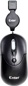 Enter Optical Retractable EM-30B USB, PS2 Optical Mouse Mouse