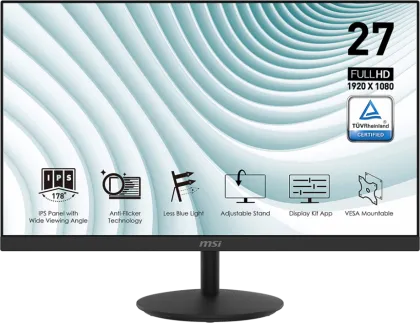 MSI Pro MP271 27 inch Full HD Monitor