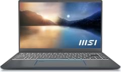 MSI Prestige 14 EVO A11M-463IN Laptop vs Apple MacBook Air 2020 MGND3HN Laptop
