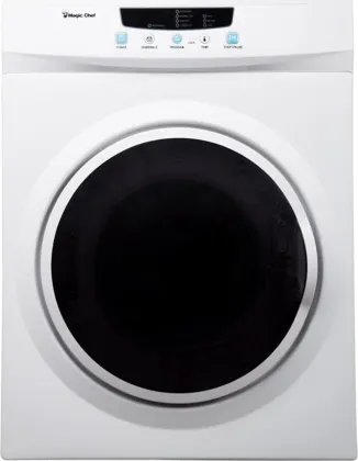 Magic Chef MCSDRY35W 3.5 cu ft Fully Automatic Front Load Dryer