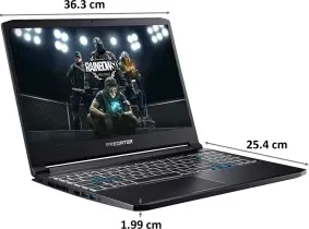 Acer Predator Triton 300 PRT315-52 UN.Q9YSI.003 Gaming Laptop (10th Gen Core i5/ 8GB/ 512GB SSD/ Win10 Home/ 4GB Graph)