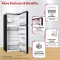 LG GLT4416CCES 446 L 1 Star Double Door Refrigerator