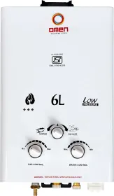 Omen Popular 6L Gas Water Geyser