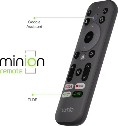 Lumio Vision 7 43 inch Ultra HD 4K Smart QLED TV (FTW1-ADSG)
