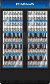 Frigoglass VG-1000 975 L Double Glass Door Visi Cooler