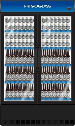 Frigoglass VG-1000 975 L Double Glass Door Visi Cooler