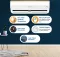 Voltas 125V Vertis Elite Gold 1 Ton 5 Star 2024 Inverter Split AC