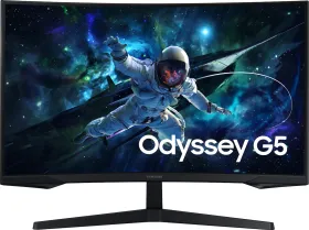 Samsung Odyssey G5 G55C LS32CG550ENXZA 32 inch Quad HD Curved Gaming Monitor