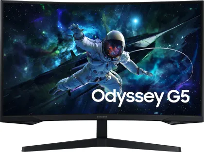 Samsung Odyssey G5 G55C LS32CG550ENXZA 32 inch Quad HD Curved Gaming Monitor
