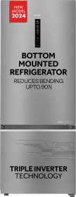 Haier HEB-363TS-P 355 L 3 Star Double Door Refrigerator
