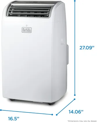 BLACK+DECKER BPACT12WT 12000 BTU 115V Portable AC