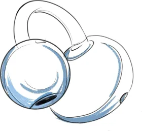 Oppo Enco Clip True Wireless Earbuds