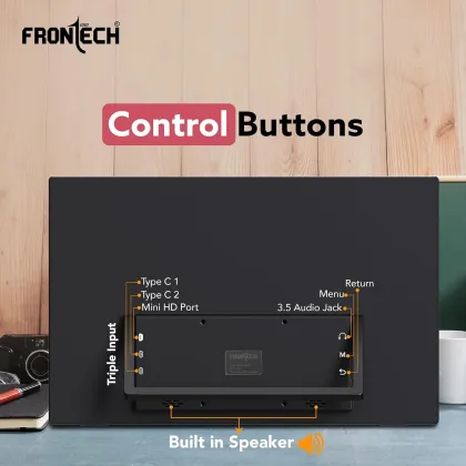 Frontech MON-0023 15.6 inch Full HD Portable Monitor