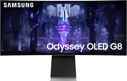 Samsung Odyssey OLED G8 LS34BG850SNXZA 34 inch WQHD Smart Gaming Monitor
