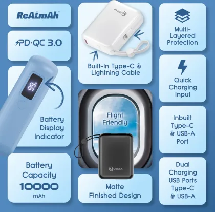 Mobilla MPower X2 10000 mAh Power Bank - image 4